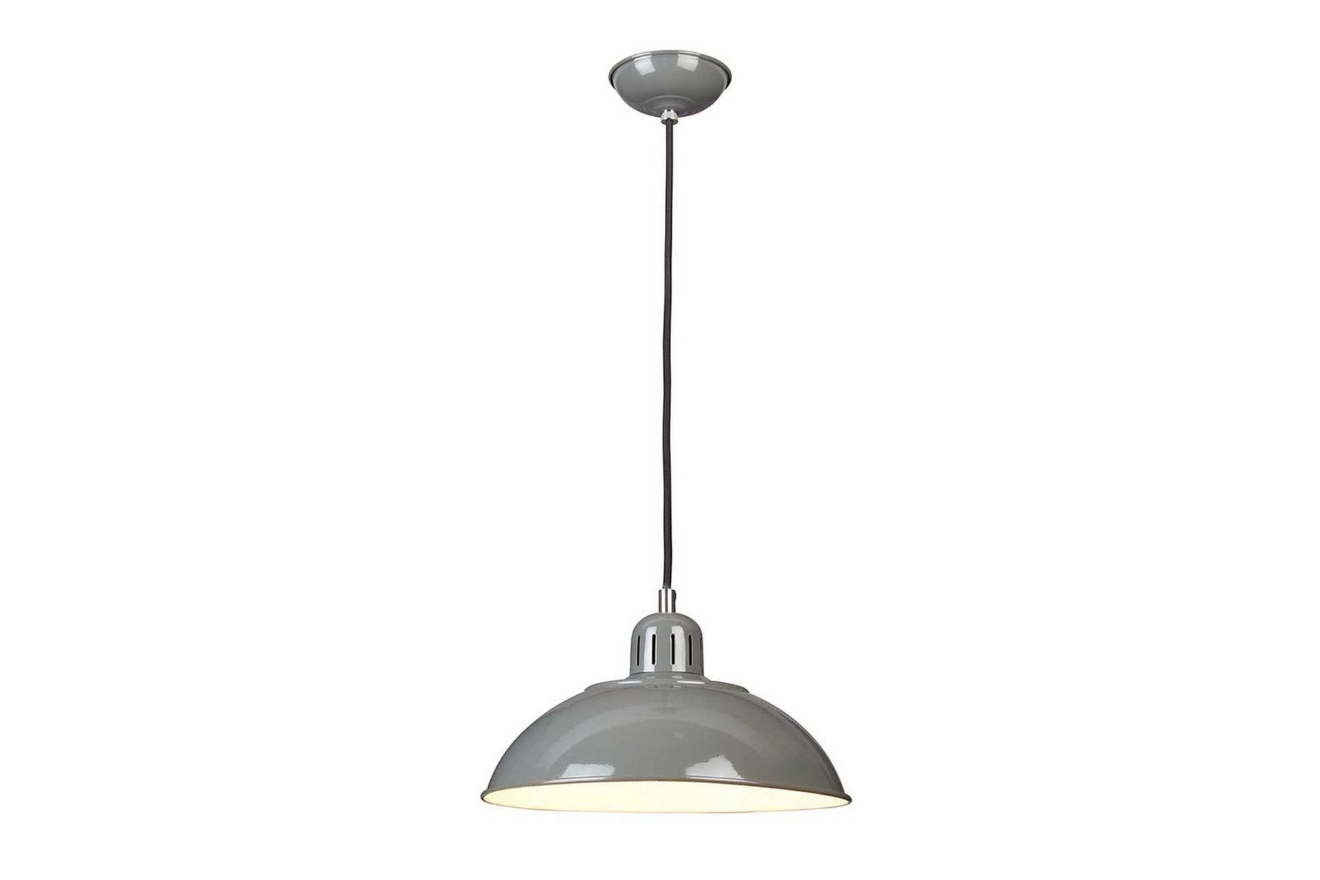 Hengelampe Elstead Lighting Franklin Grå - Grå