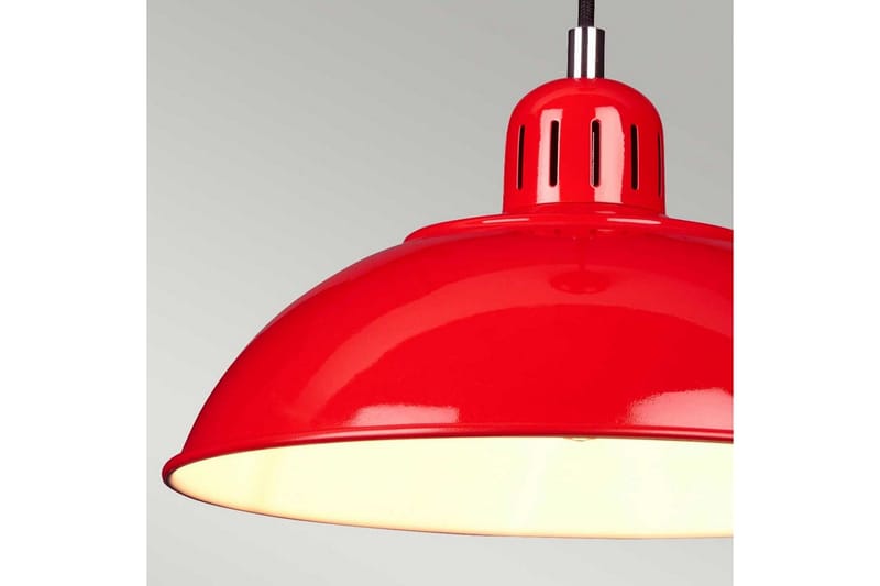 Hengelampe Elstead Lighting Franklin Rød - Rød - Belysning - Innendørsbelysning & Lamper - Taklampe - Pendellamper & Hengelamper