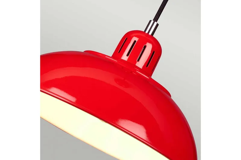 Hengelampe Elstead Lighting Franklin Rød - Rød - Belysning - Innendørsbelysning & Lamper - Taklampe - Pendellamper & Hengelamper