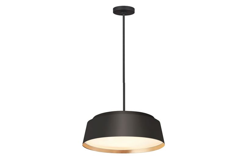 Hengelampe Feiss Asher Midnattssvart og gull - Midnattssvart og gull - Belysning - Innendørsbelysning & Lamper - Taklampe - Pendellamper & Hengelamper