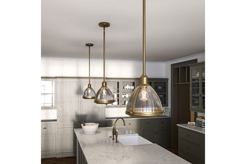 Hengelampe Hinkley Elroy Heritage Messing - Heritage Messing - Belysning - Innendørsbelysning & Lamper - Taklampe - Pendellamper & Hengelamper