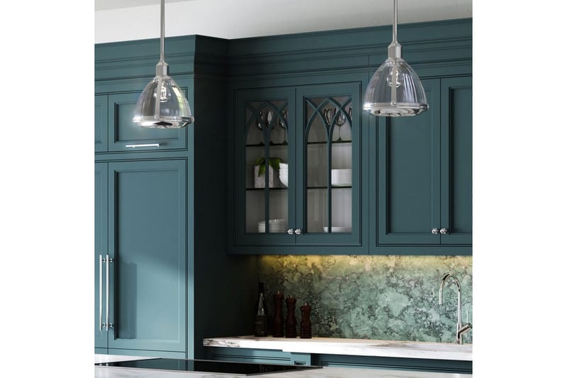 Hengelampe Hinkley Elroy Polert nikkel - Polert nikkel - Belysning - Innendørsbelysning & Lamper - Taklampe - Pendellamper & Hengelamper