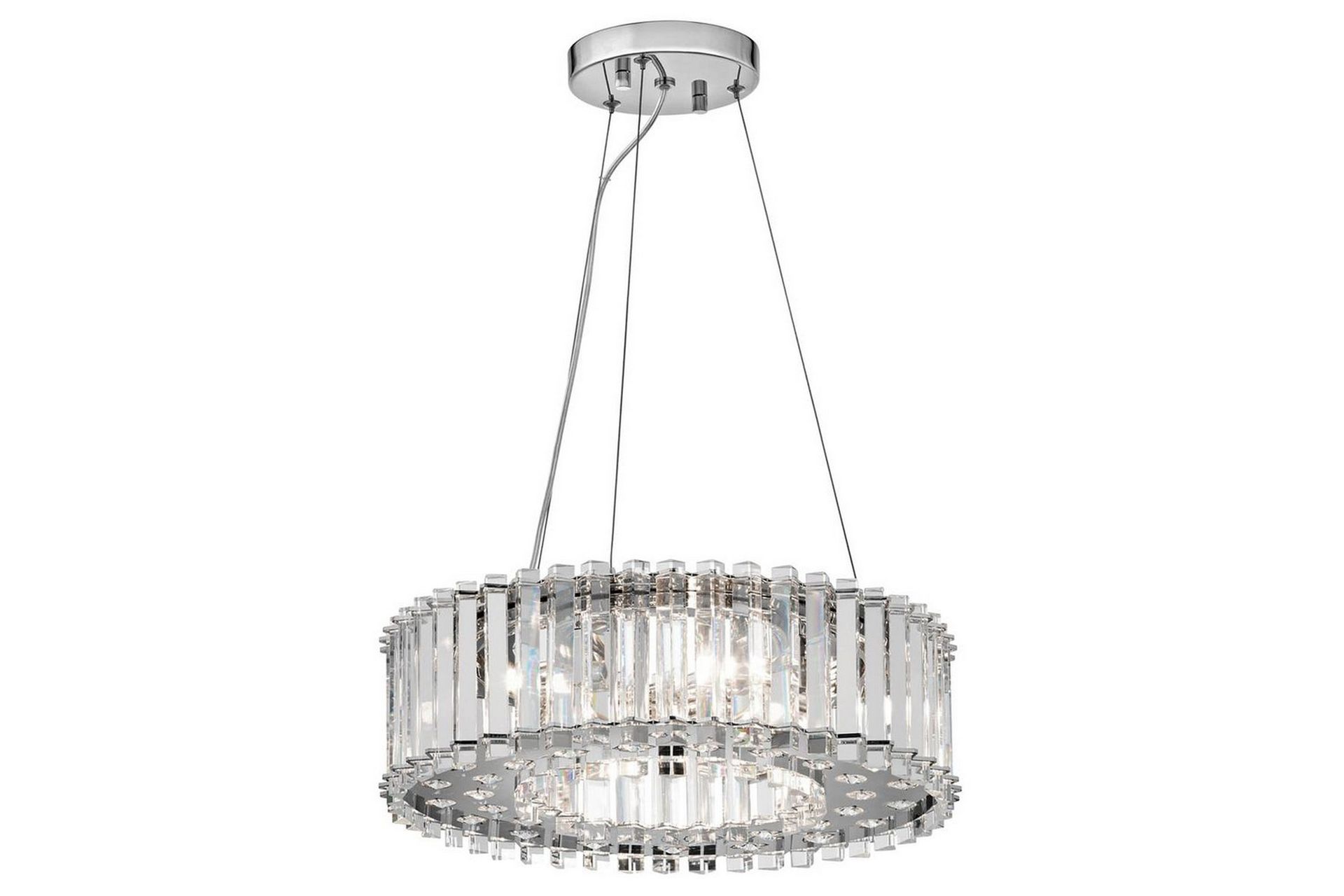 Hengelampe Kichler Crystal Skye 436x144x436 mm - 436x144x436 mm - Belysning - Innendørsbelysning & Lamper - Taklampe - Pendellamper & Hengelamper