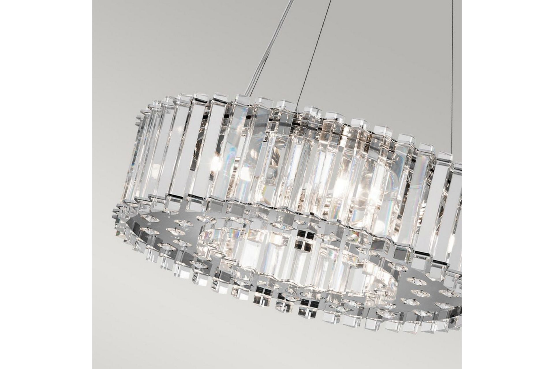 Hengelampe Kichler Crystal Skye 436x144x436 mm - 436x144x436 mm - Belysning - Innendørsbelysning & Lamper - Taklampe - Pendellamper & Hengelamper