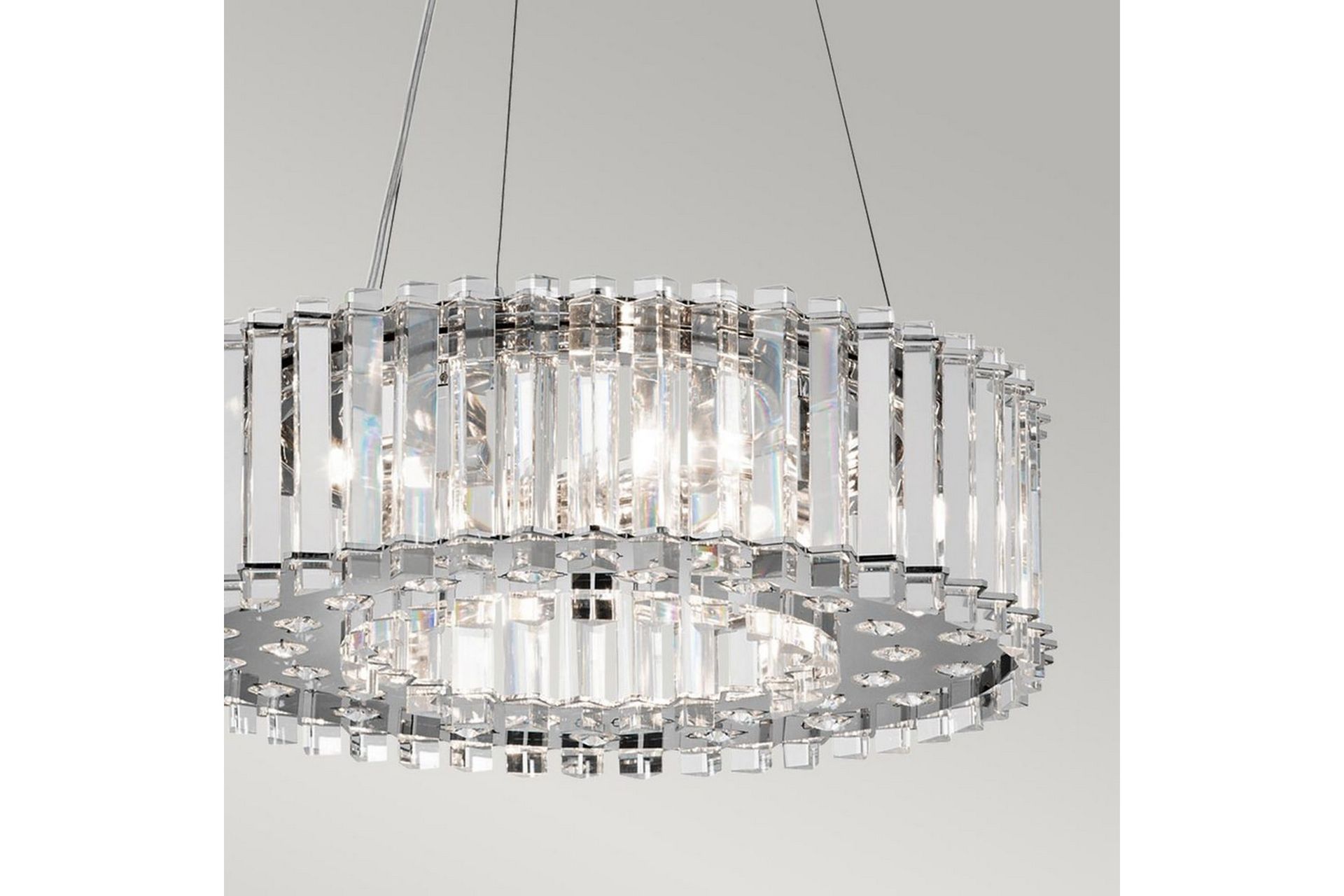 Hengelampe Kichler Crystal Skye 436x144x436 mm - 436x144x436 mm - Belysning - Innendørsbelysning & Lamper - Taklampe - Pendellamper & Hengelamper