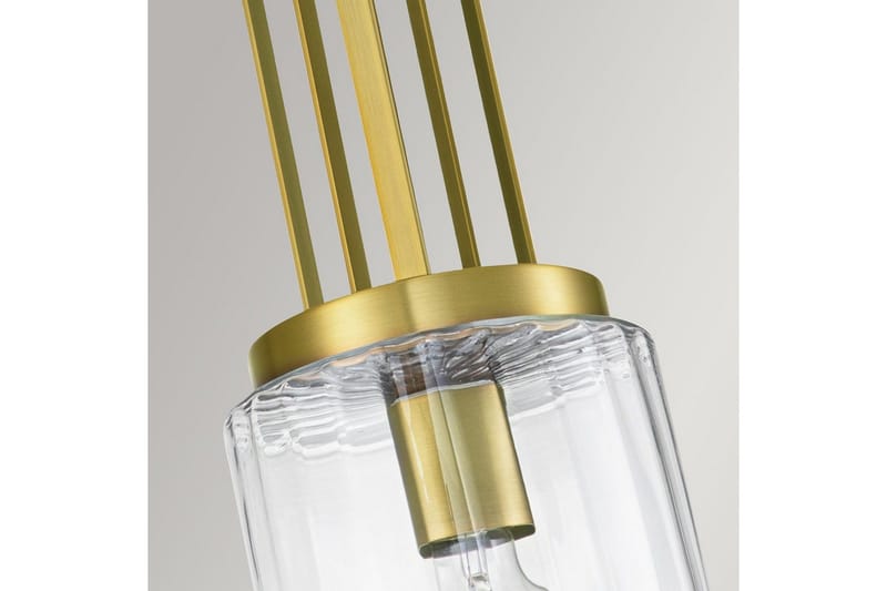 Hengelampe Kichler Kimrose Børstet naturlig messing - Børstet naturlig messing - Belysning - Innendørsbelysning & Lamper - Taklampe - Pendellamper & Hengelamper