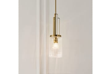Hengelampe Kichler Kimrose Børstet naturlig messing - Børstet naturlig messing - Belysning - Innendørsbelysning & Lamper - Taklampe - Pendellamper & Hengelamper