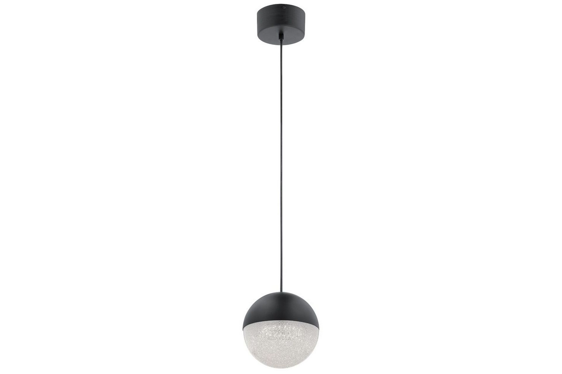 Hengelampe Kichler Moonlit Matt svart - Matt svart