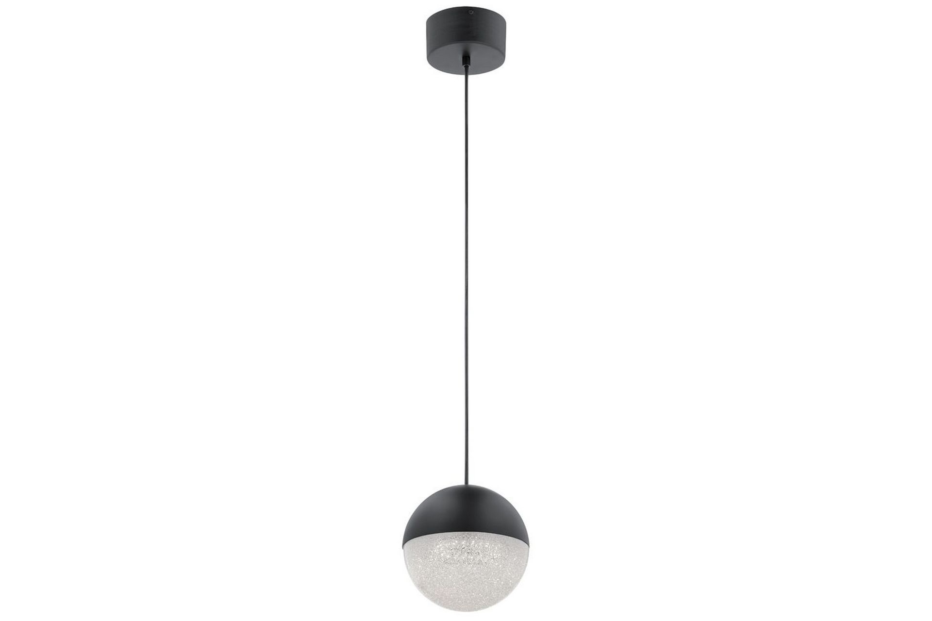 Hengelampe Kichler Moonlit Matt svart - Matt svart - Belysning - Innendørsbelysning & Lamper - Taklampe - Pendellamper & Hengelamper