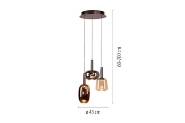 Irides Paul Neuhaus Taklampe - Belysning - Innendørsbelysning & Lamper - Taklampe - Pendellamper & Hengelamper