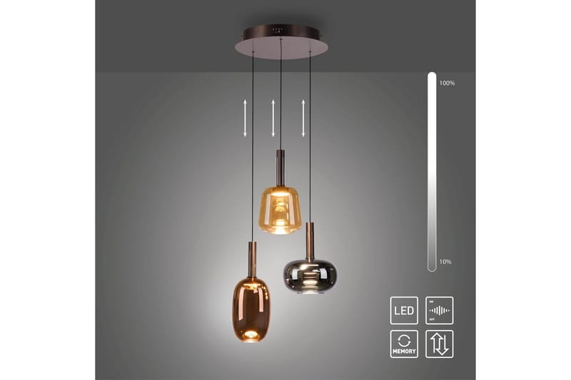 Irides Paul Neuhaus Taklampe - Belysning - Innendørsbelysning & Lamper - Taklampe - Pendellamper & Hengelamper