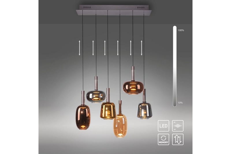 Irides Paul Neuhaus Taklampe - Belysning - Innendørsbelysning & Lamper - Taklampe - Pendellamper & Hengelamper