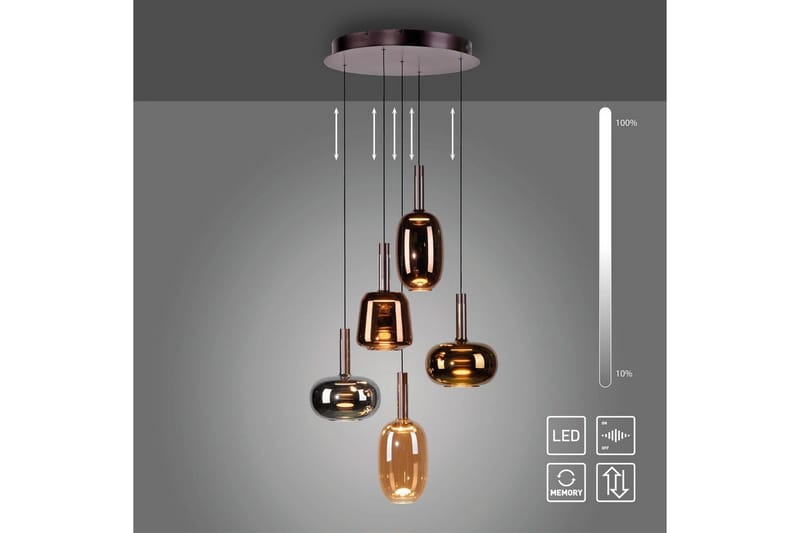 Irides Paul Neuhaus Taklampe - Belysning - Innendørsbelysning & Lamper - Taklampe - Pendellamper & Hengelamper