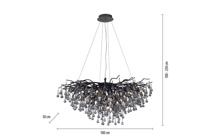 Istap Paul Neuhaus Krona - Belysning - Innendørsbelysning & Lamper - Taklampe - Krystallkrone & takkrone