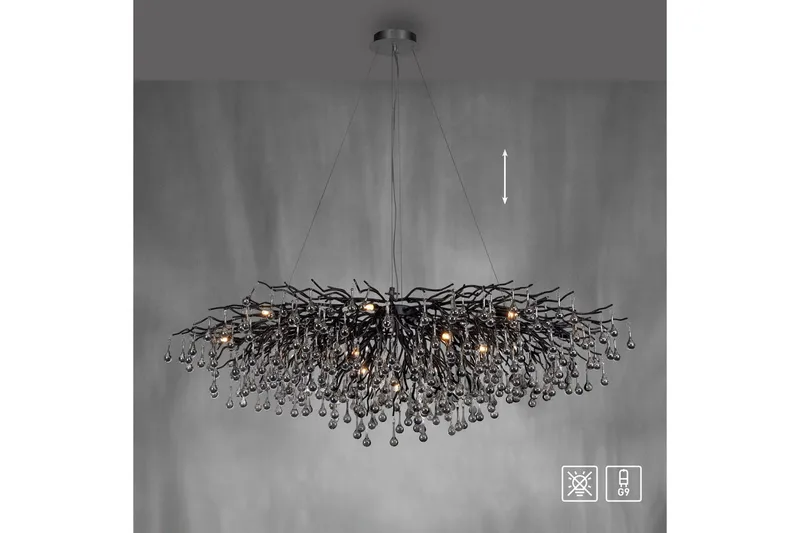 Istap Paul Neuhaus Krona - Belysning - Innendørsbelysning & Lamper - Taklampe - Krystallkrone & takkrone