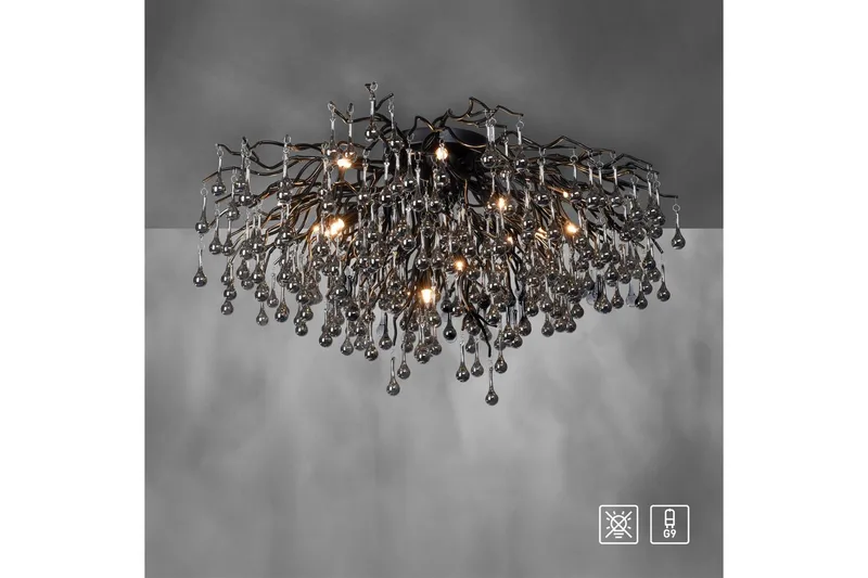 Istapp Paul Neuhaus Taklampe - Belysning - Innendørsbelysning & Lamper - Taklampe - Krystallkrone & takkrone