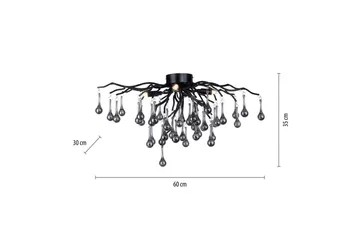 Istapp Paul Neuhaus Taklampe - Belysning - Innendørsbelysning & Lamper - Taklampe - Pendellamper & Hengelamper