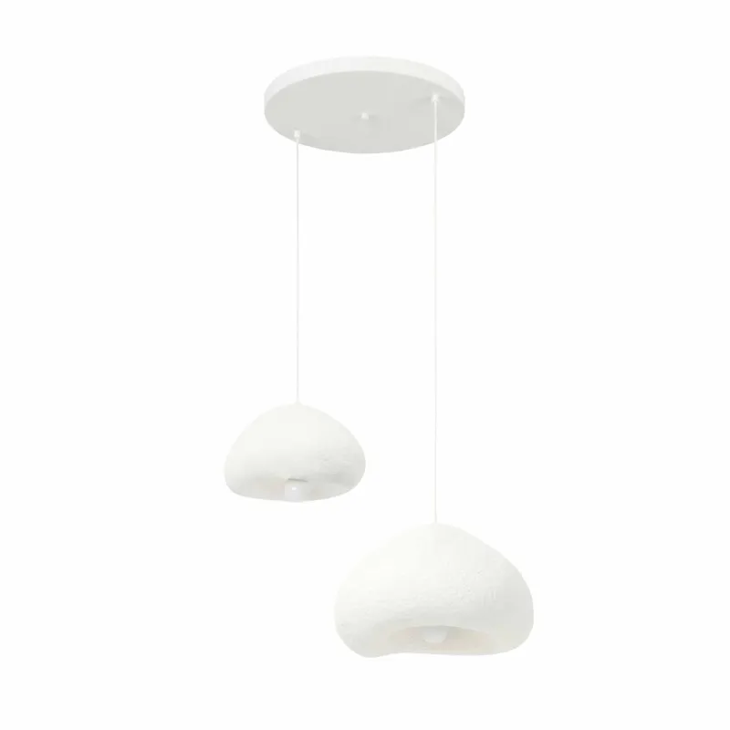 Kaolins pendellampe, Hvit