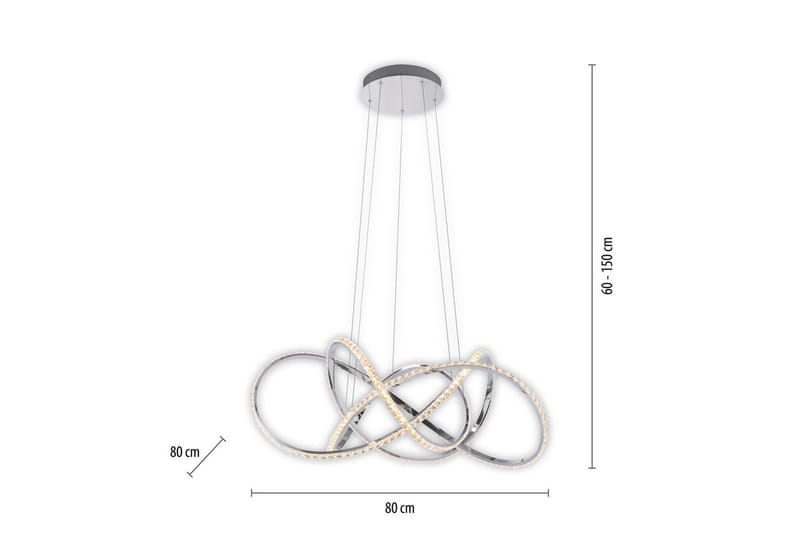 Kiribi Paul Neuhaus Taklampe - Belysning - Innendørsbelysning & Lamper - Taklampe - Pendellamper & Hengelamper