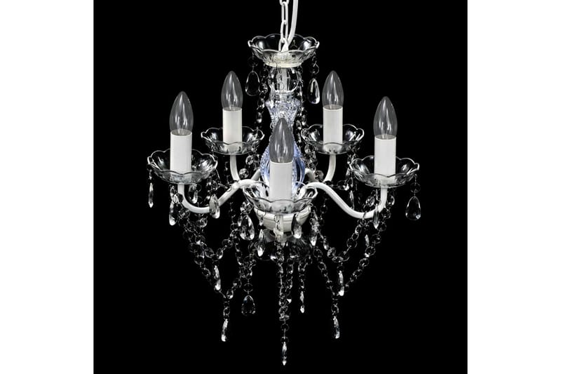 Gjennomsiktig Lysekrone 5 Prer - Transparent - Belysning - Innendørsbelysning & Lamper - Taklampe - Krystallkrone & takkrone
