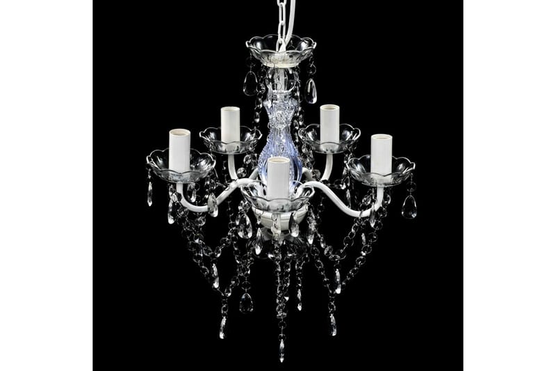 Gjennomsiktig Lysekrone 5 Prer - Transparent - Belysning - Innendørsbelysning & Lamper - Taklampe - Krystallkrone & takkrone