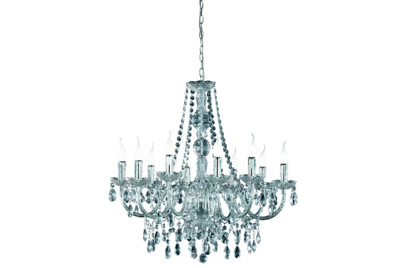 Lüster Lysekrone 10xE14 klar - Belysning - Innendørsbelysning & Lamper - Taklampe - Krystallkrone & takkrone