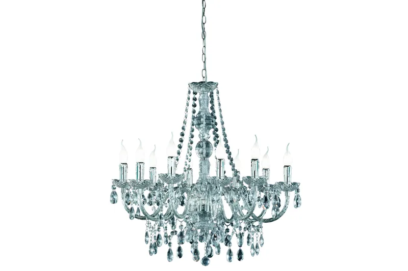 Lüster Lysekrone 10xE14 klar, undefined