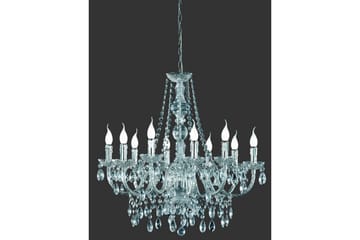 Lüster Lysekrone 10xE14 klar - Belysning - Innendørsbelysning & Lamper - Taklampe - Krystallkrone & takkrone