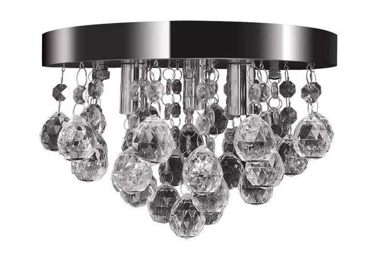 Lysekrone i krystall design krom - Belysning - Innendørsbelysning & Lamper - Taklampe - Krystallkrone & takkrone