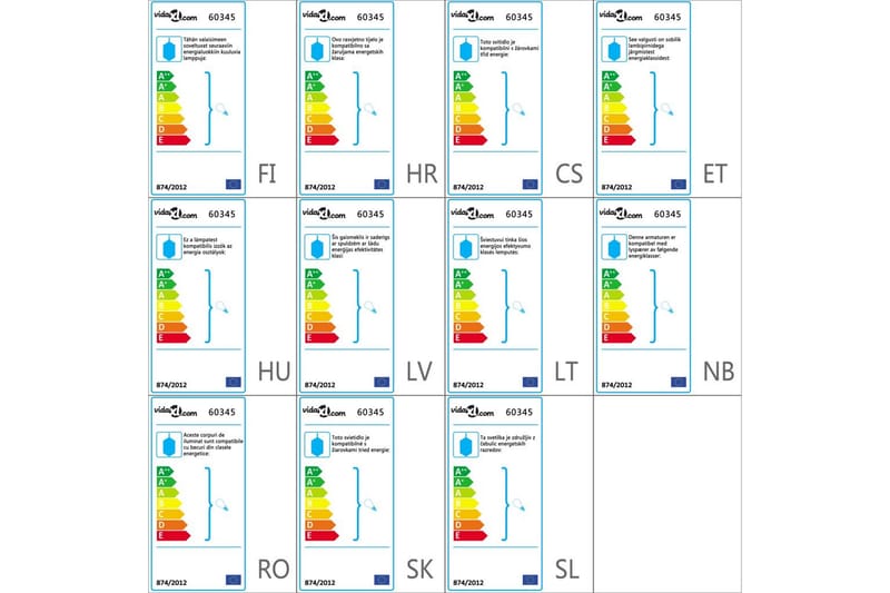 Lysekrone med 85 Krystaller Hvit - Hvit - Belysning - Innendørsbelysning & Lamper - Taklampe - Krystallkrone & takkrone