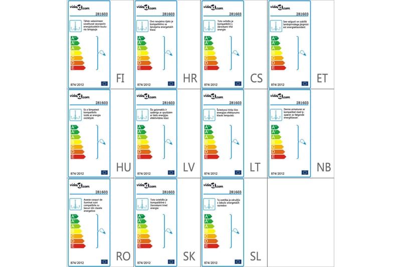 Lysekrone med krystallperler gyllen rund 6 x E14 - Gull - Belysning - Innendørsbelysning & Lamper - Taklampe - Krystallkrone & takkrone