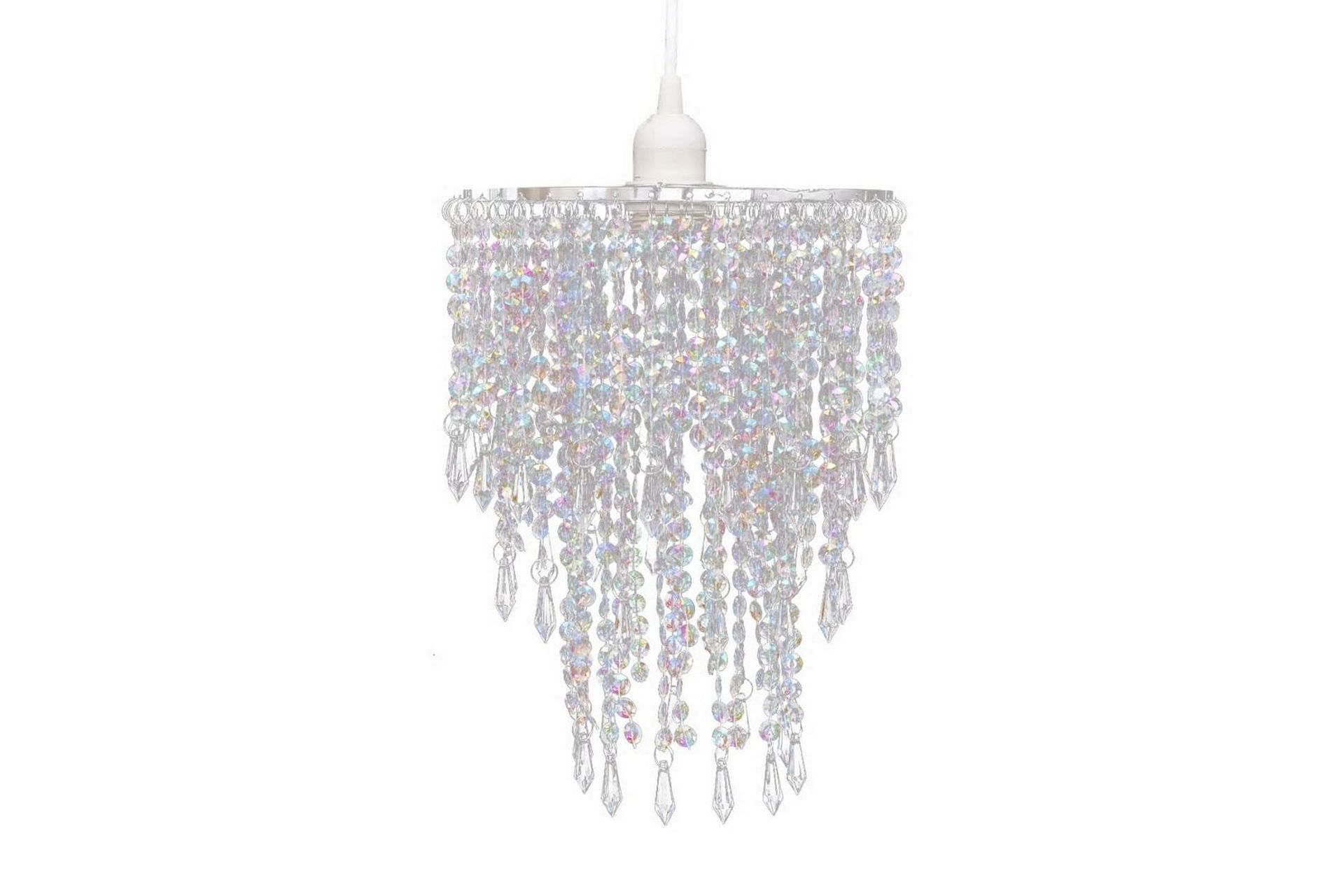 Taklampe/lysekrone 22,5 x 30,5 cm - Belysning - Innendørsbelysning & Lamper - Taklampe - Krystallkrone & takkrone