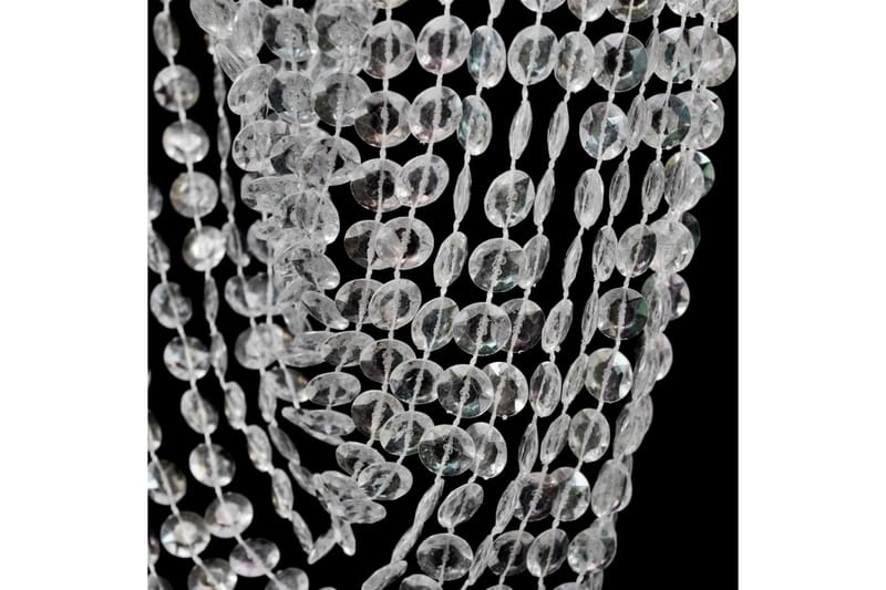 Taklampe/lysekrone crystal 22 x 58 cm - Krystallkrone & takkrone - Stuelampe - Soveromslampe