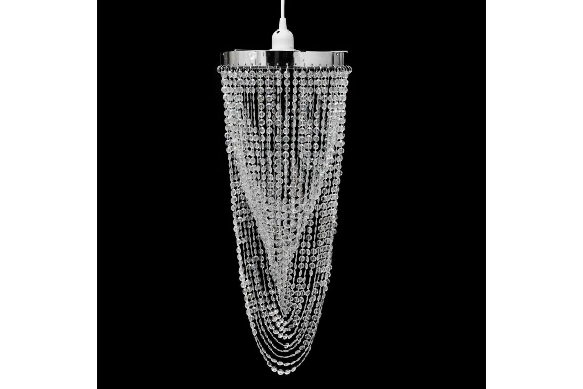 Taklampe/lysekrone crystal 22 x 58 cm - Belysning - Innendørsbelysning & Lamper - Taklampe - Krystallkrone & takkrone