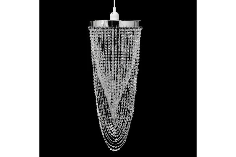Taklampe/lysekrone crystal 22 x 58 cm - Krystallkrone & takkrone - Stuelampe - Soveromslampe