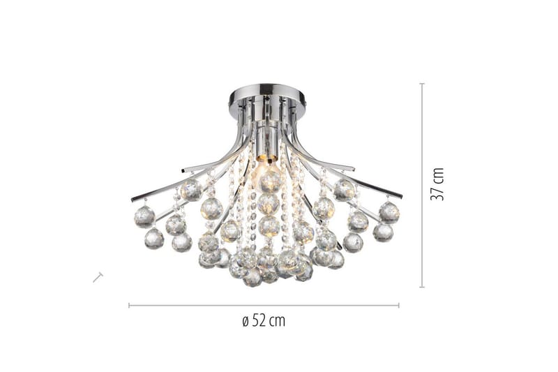 Kulunka Just Light Crown - Belysning - Innendørsbelysning & Lamper - Taklampe - Krystallkrone & takkrone