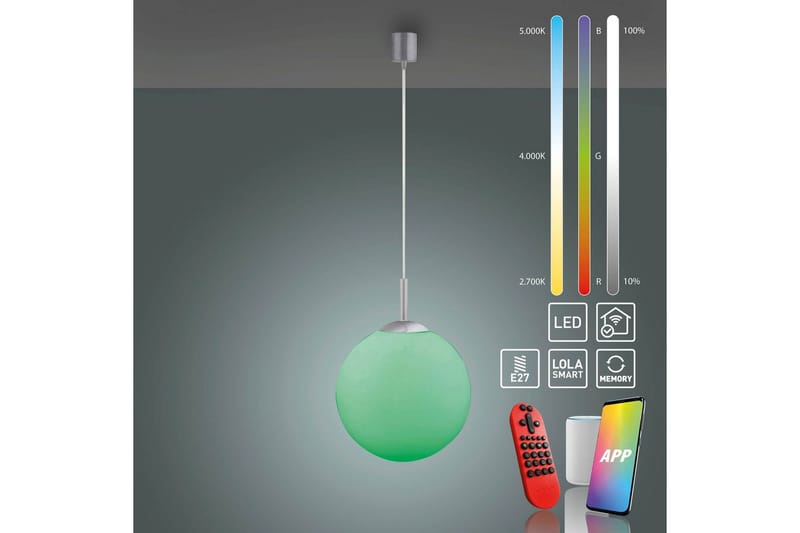 Lolasmart Bolo Just Light Taklampe - Belysning - Innendørsbelysning & Lamper - Taklampe - Pendellamper & Hengelamper