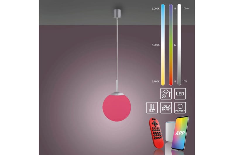 Lolasmart Bolo Just Light Taklampe - Belysning - Innendørsbelysning & Lamper - Taklampe - Pendellamper & Hengelamper