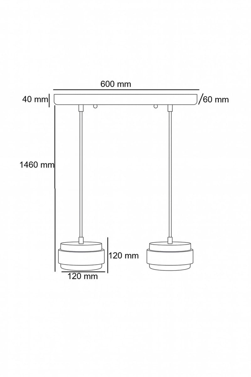 Loloura pendellampe - Beige Valnøtt - Belysning - Innendørsbelysning & Lamper - Taklampe - Krystallkrone & takkrone