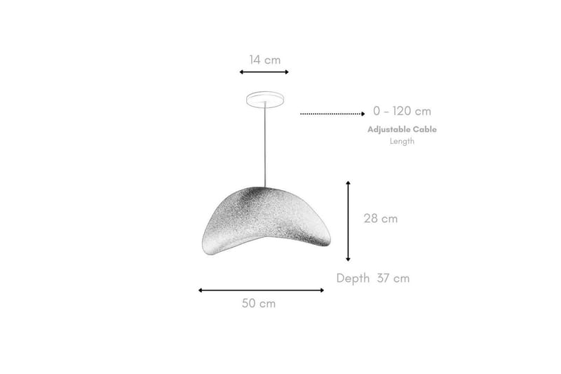 Lune Pendellampe - Svart - Belysning - Innendørsbelysning & Lamper - Taklampe - Pendellamper & Hengelamper