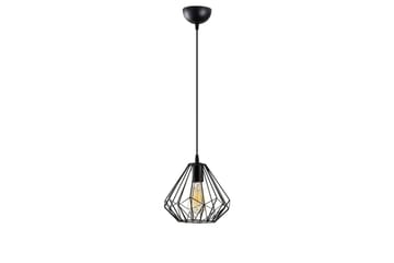 Lysekrone Almasi Single Svart - Svart - Belysning - Innendørsbelysning & Lamper - Taklampe - Pendellamper & Hengelamper