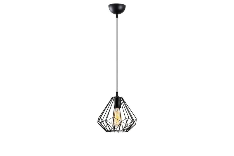 Lysekrone Almasi Single Svart - Svart - Belysning - Innendørsbelysning & Lamper - Taklampe - Pendellamper & Hengelamper