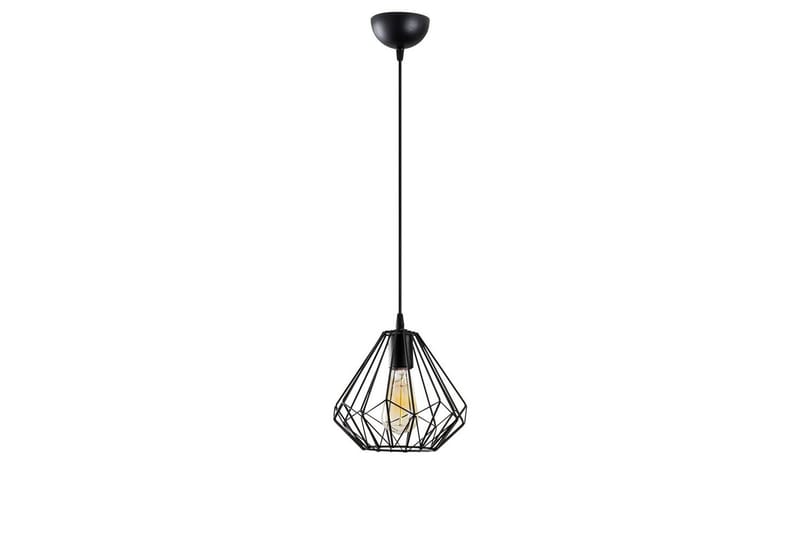 Lysekrone Almasi Single Svart - Svart - Belysning - Innendørsbelysning & Lamper - Taklampe - Pendellamper & Hengelamper