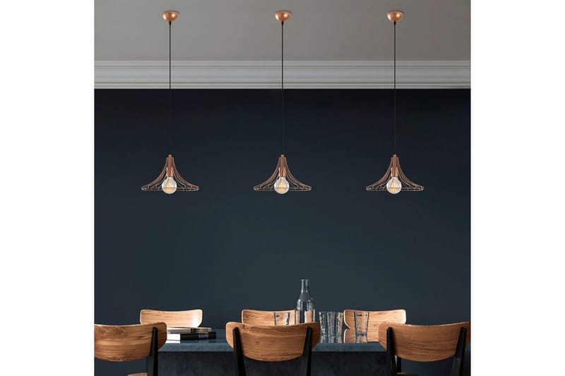 Lysekrone Benros Kobber - Kobber - Belysning - Innendørsbelysning & Lamper - Taklampe - Pendellamper & Hengelamper