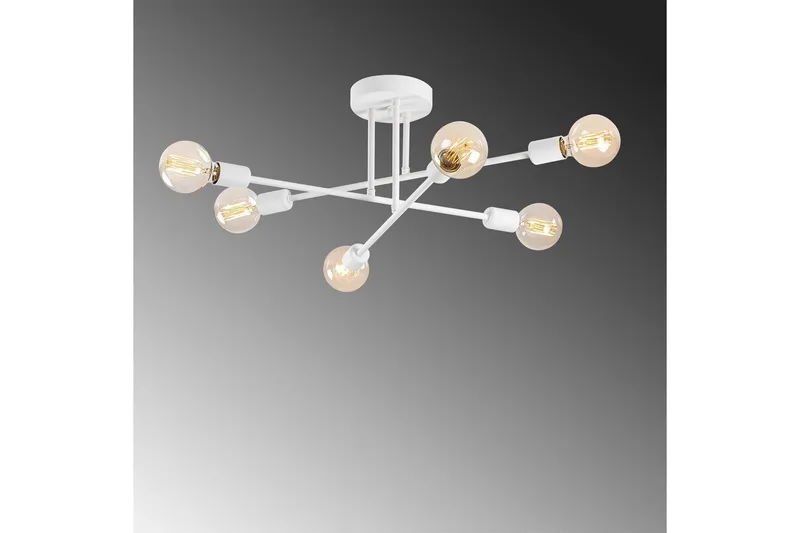 Lysekrone Blomst Kobber - Hvit - Belysning - Innendørsbelysning & Lamper - Taklampe - Plafondlampe