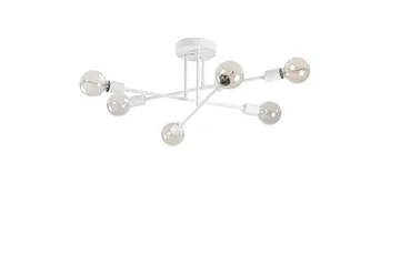 Lysekrone Blomst Kobber - Hvit - Belysning - Innendørsbelysning & Lamper - Taklampe - Plafondlampe