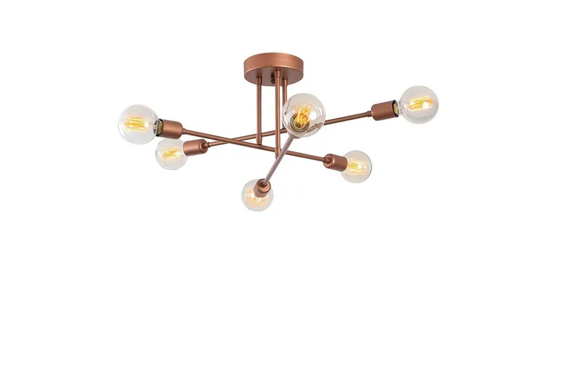 Lysekrone Blomst Kobber - Kobber - Belysning - Innendørsbelysning & Lamper - Taklampe - Plafondlampe