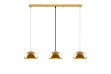 Lysekrone Brena Gull Tre Sokkel