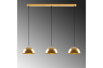 Lysekrone Brena Gull Tre Sokkel - 140 x 30 x 111 cm - Belysning - Innendørsbelysning & Lamper - Taklampe - Pendellamper & Hengelamper