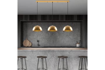 Lysekrone Brena Gull Tre Sokkel - 145 x 40 x 116 cm - Belysning - Innendørsbelysning & Lamper - Taklampe - Pendellamper & Hengelamper